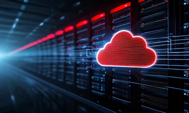 Cloud infrastructure diagram showing SSRF attack path to metadata service